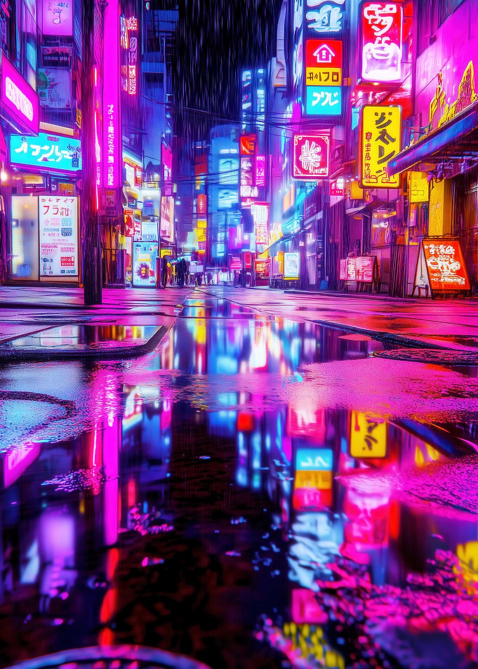 Cyberpunk Neon City