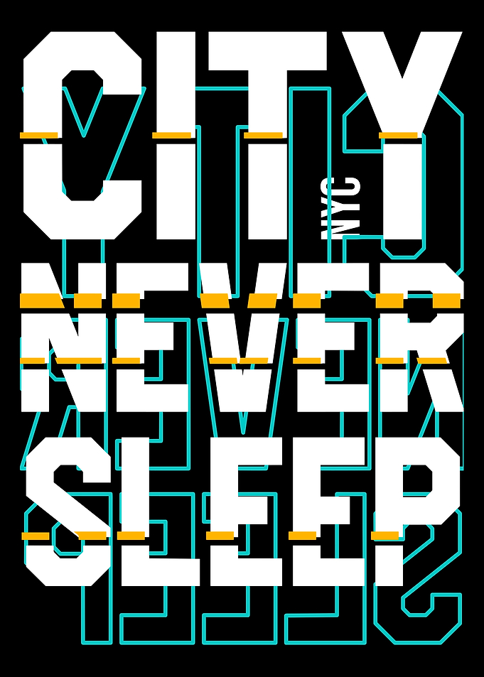 City Never Sleeps NYC