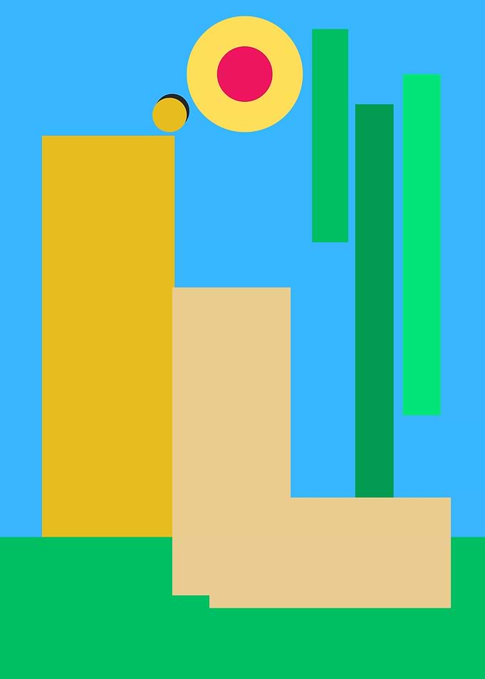 Abstract Geometric Art