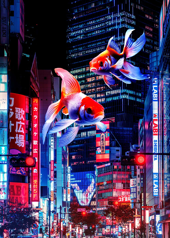 Goldfish in Tokyo