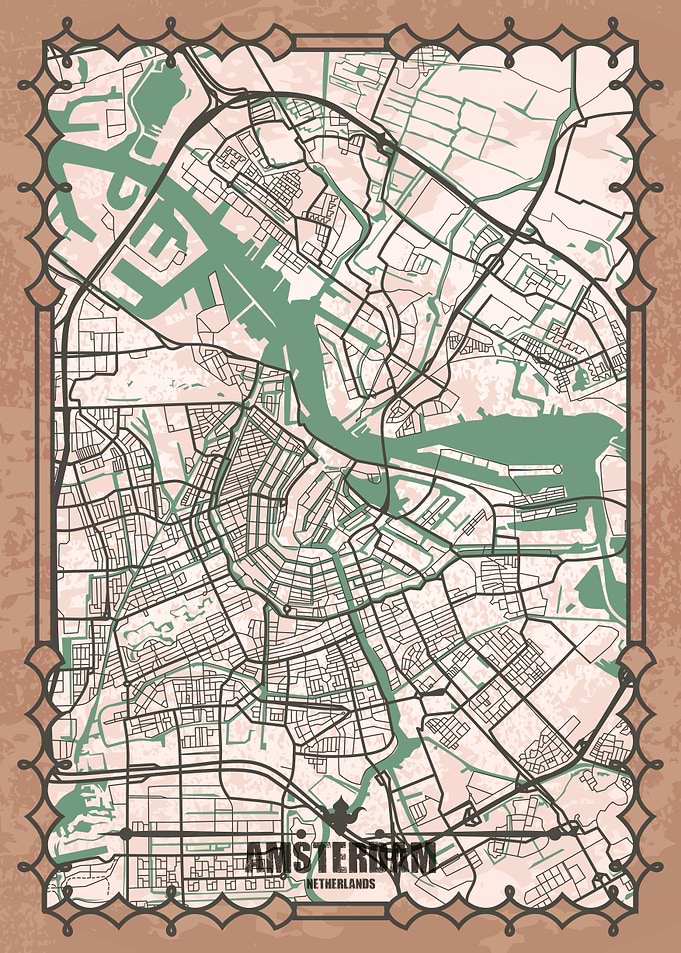 Amsterdam City Map