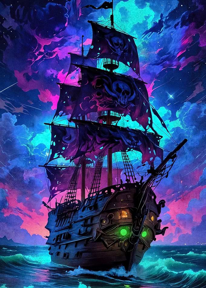 Ghost Ship Sea