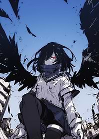 Dark Angel Anime Art