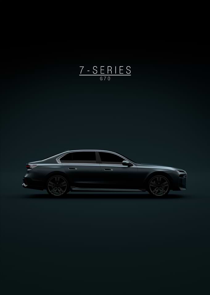 BMW 7-Series G70 - Green tint