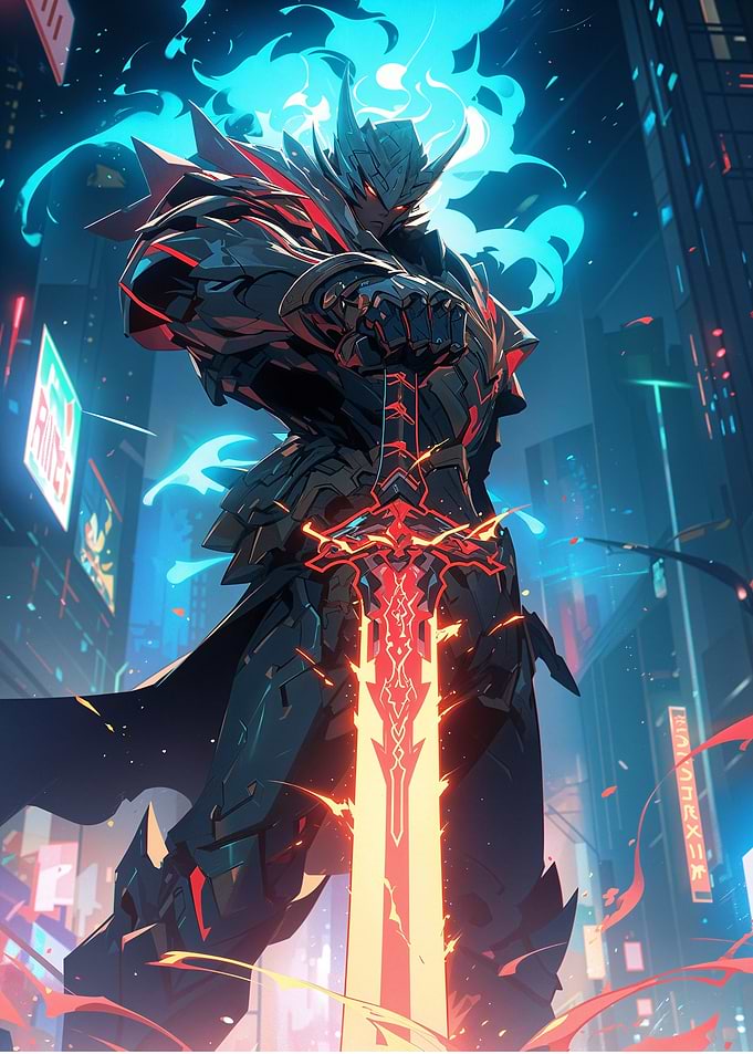 Cyberpunk Warrior