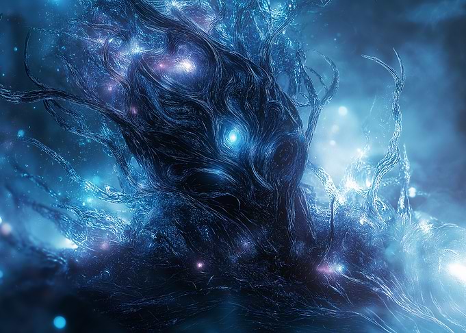 Glowing Tree Creature