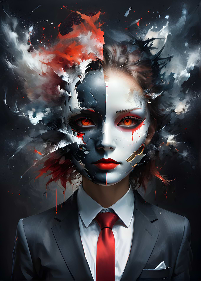 Dual Face Portrait