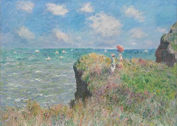 Seascape with Figures