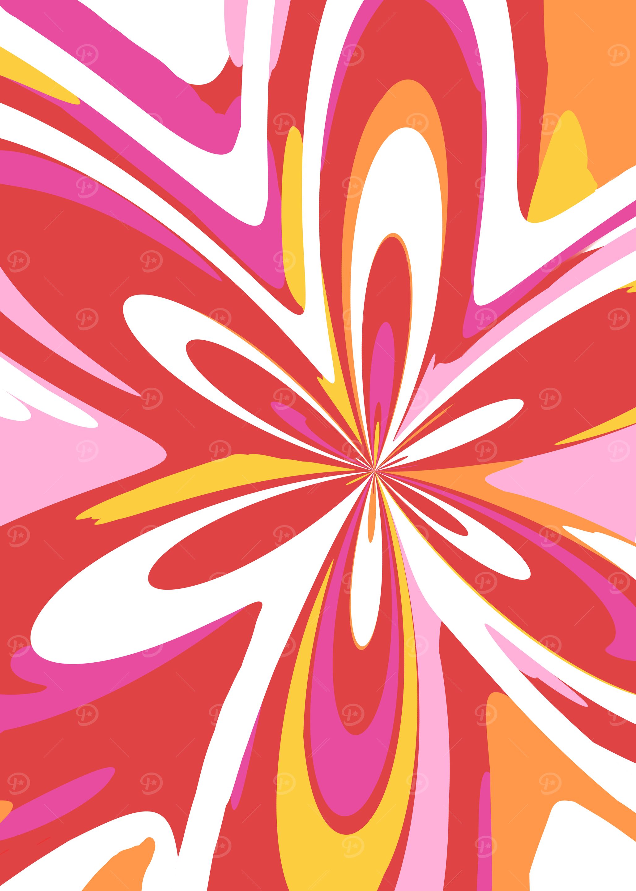 Abstract Flower Design