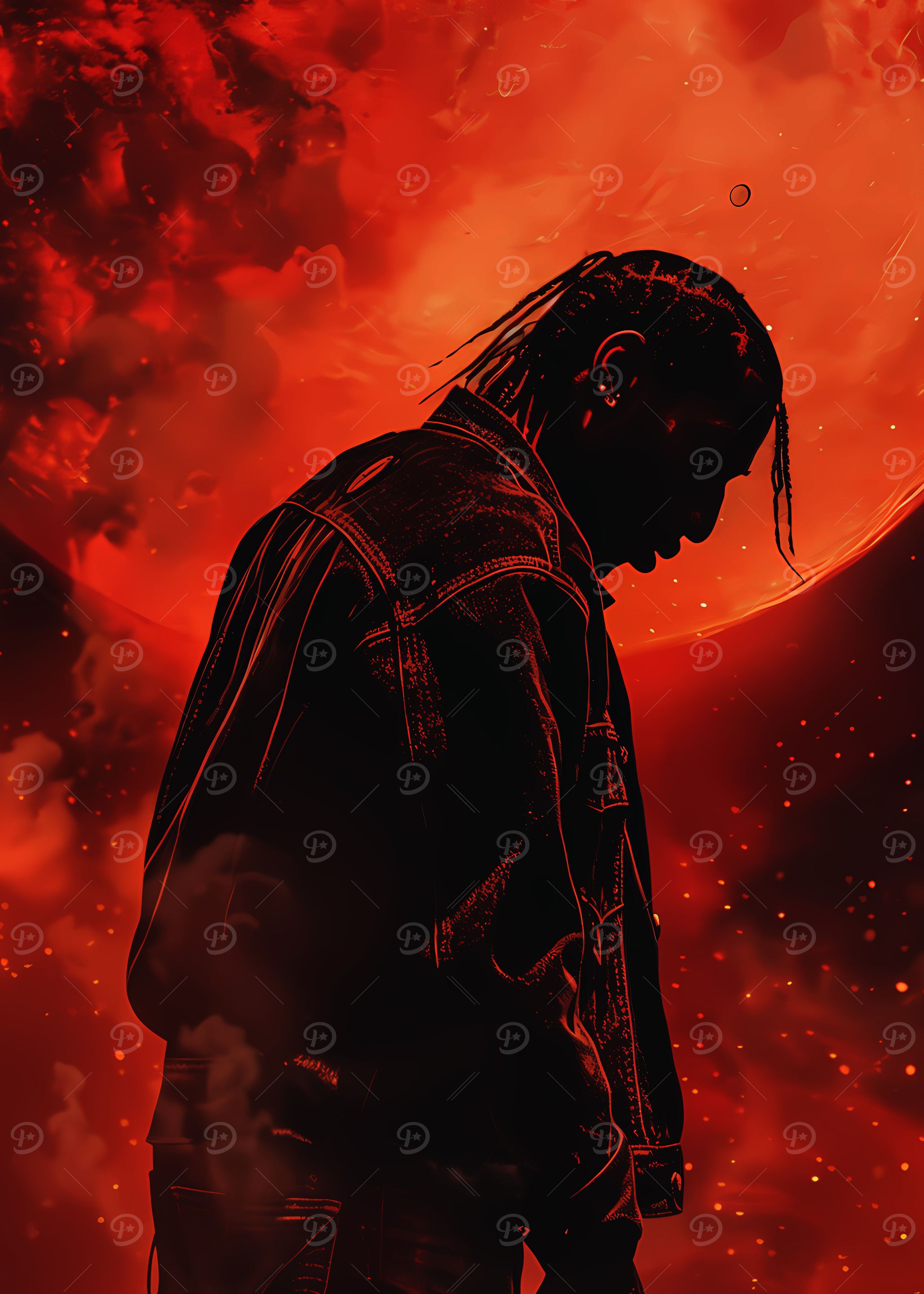 Travis Scott Silhouette