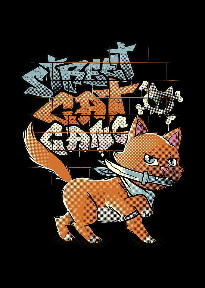Street Cats Gang Orange Cat