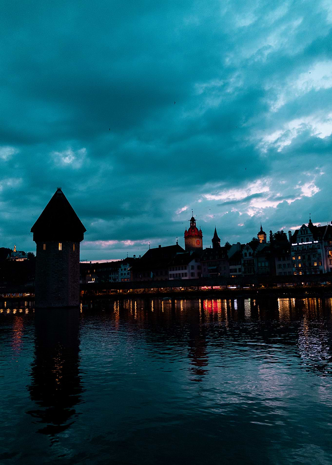 Cityscape at Dusk