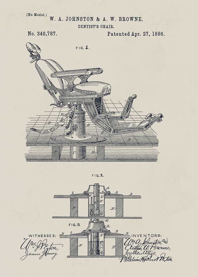 Dentist's Chair Patent