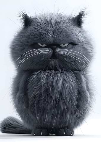 Grumpy Cat Illustration