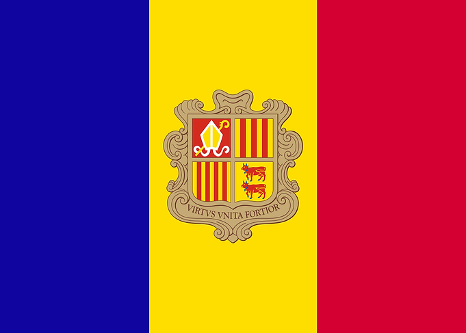Andorran Flag | Bandera Andorrana