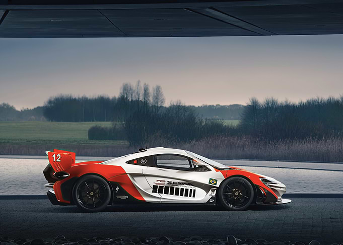 McLaren P1 GTR Race Car