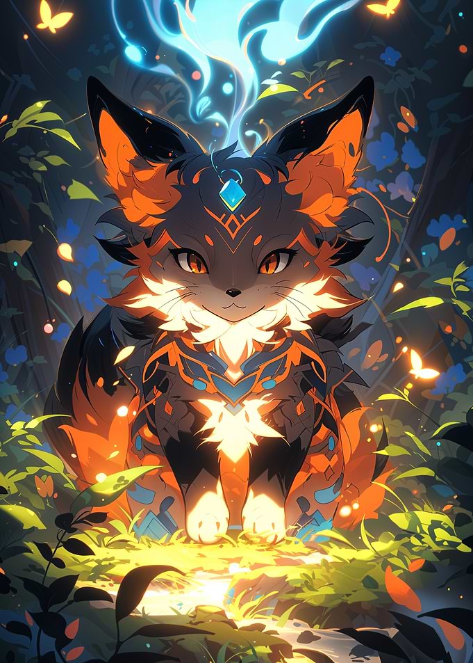 Fox Spirit Illustration