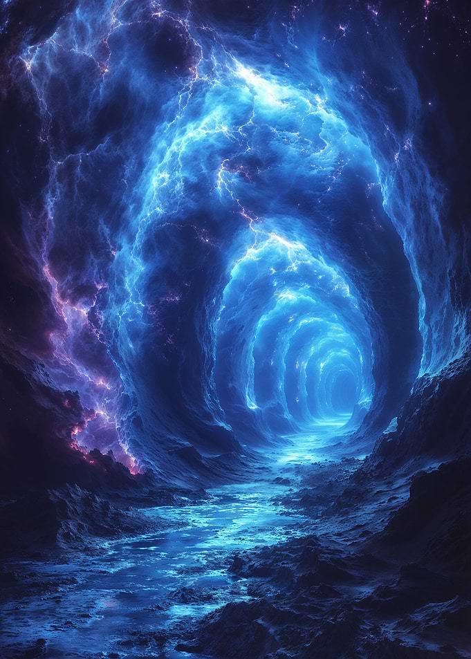 Cosmic Tunnel Portal