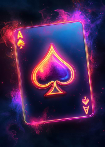 Ace of Spades Neon