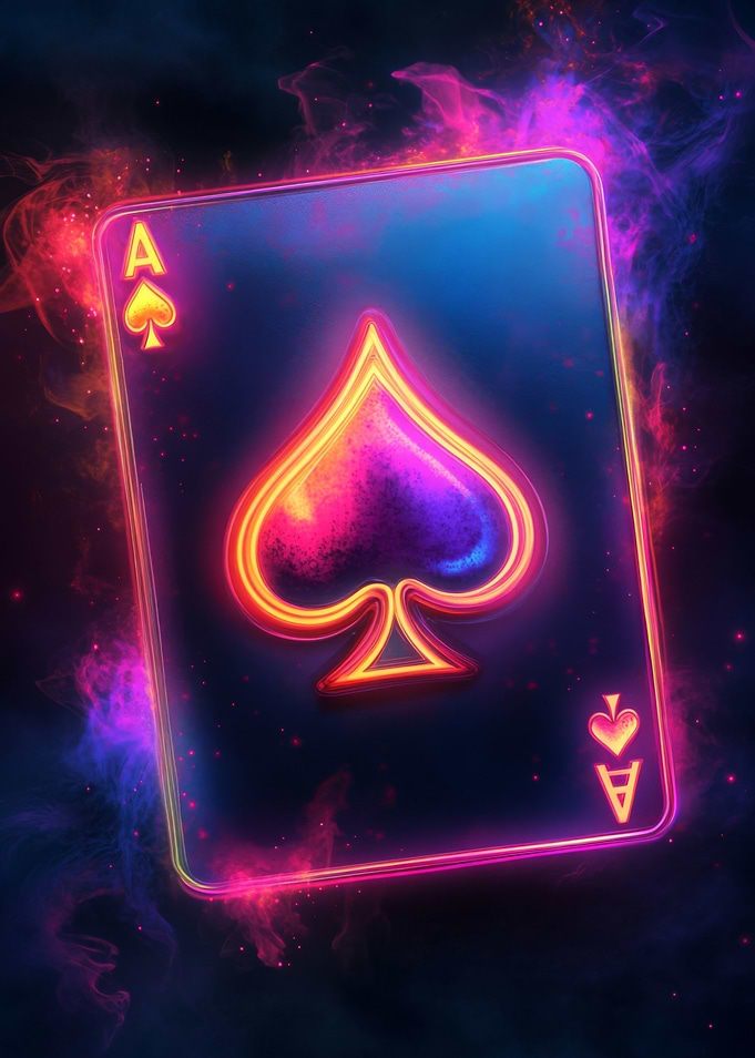Ace of Spades Neon