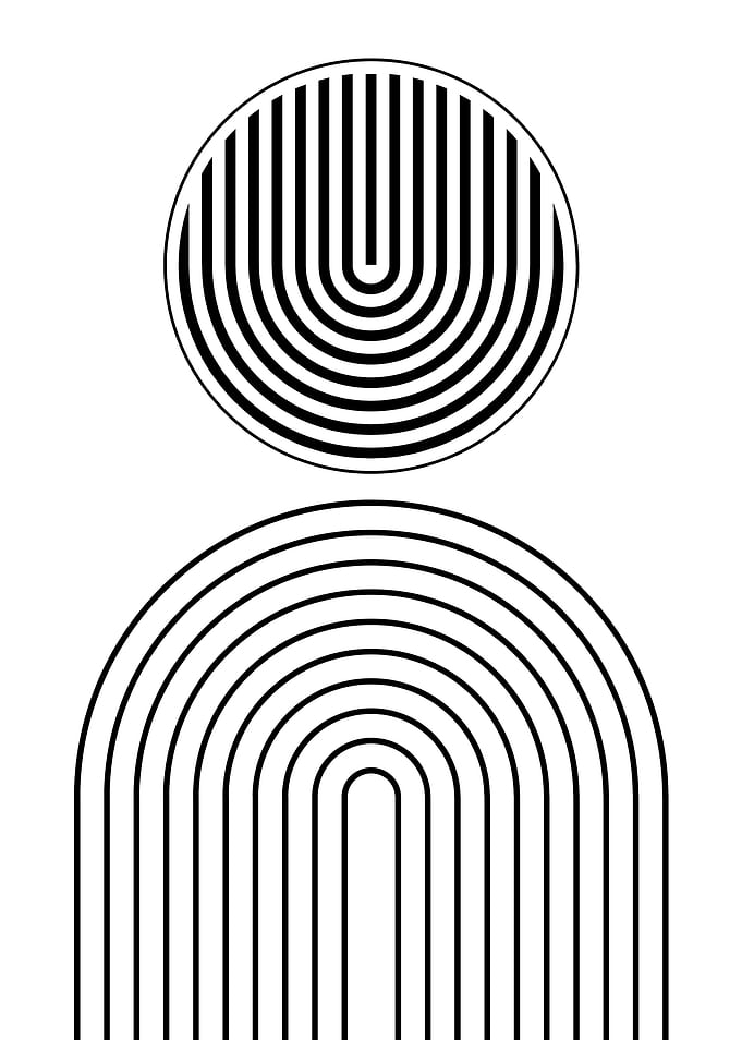 Mid century modern art