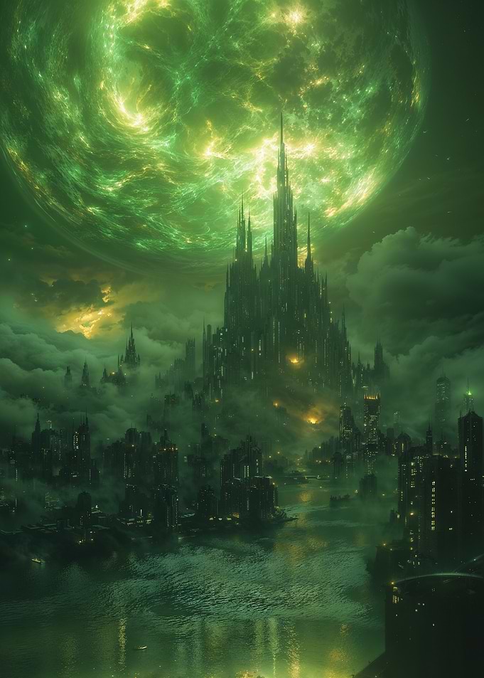 Green Planet Cityscape