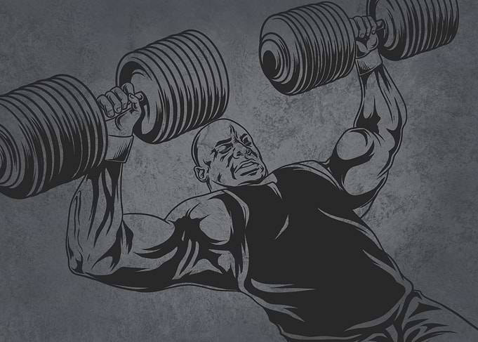 Ronnie Coleman Bench Press Motivational