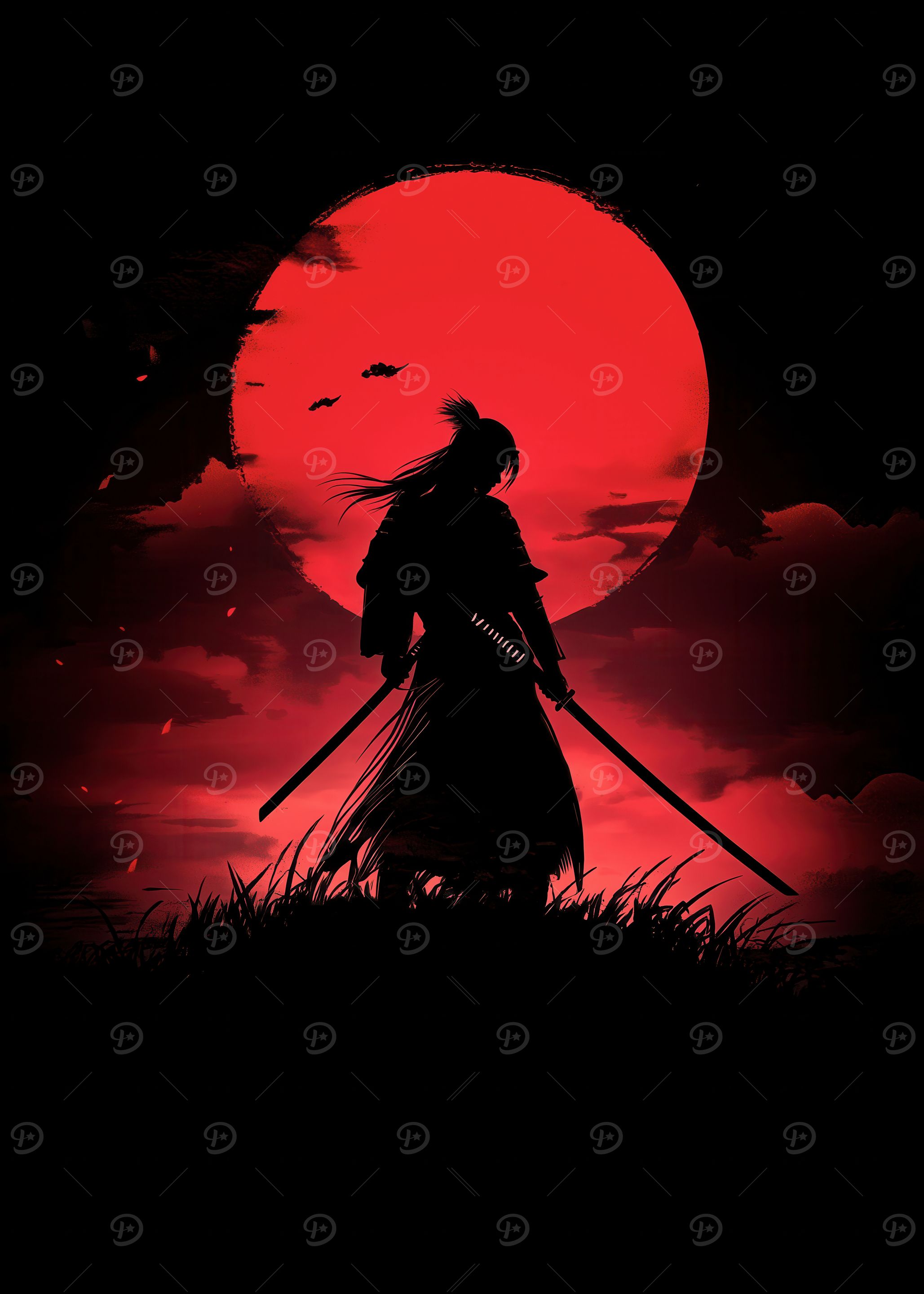 Samurai Silhouette japanese