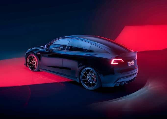 Black Tesla Model Y