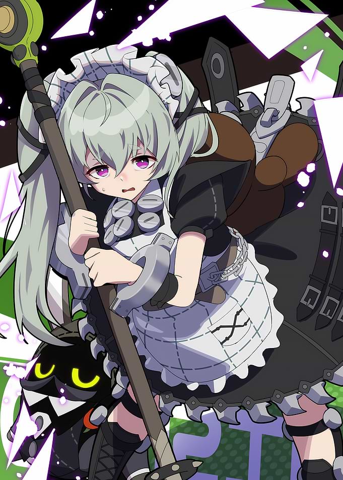 Maid with Weapon