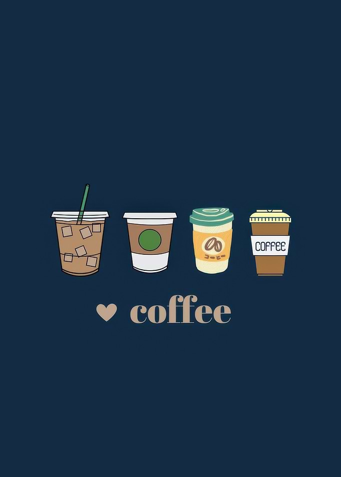 Coffee Cups Illustration