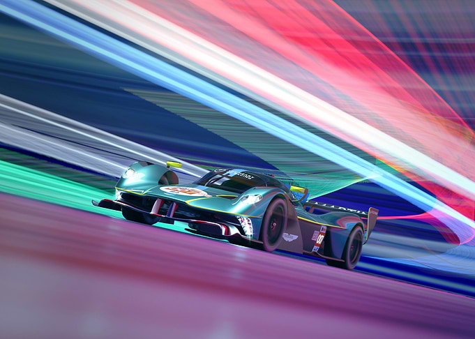 Race Car Speed Blur