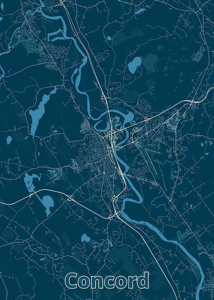 Concord City Map