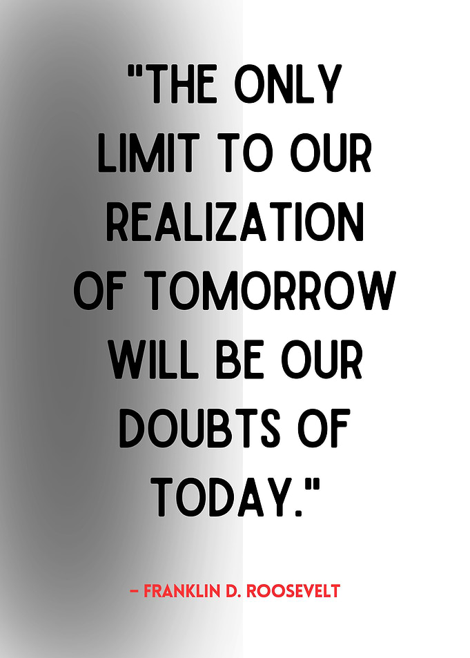 Inspirational Quote - Roosevelt