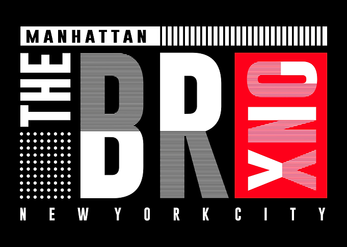 The Bronx NYC Graphic