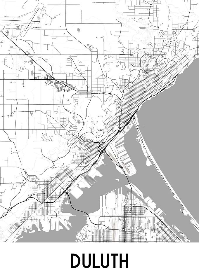 Duluth City Map