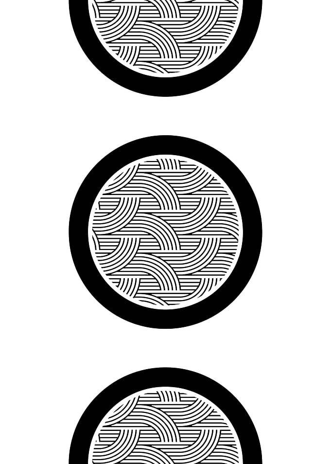 Geometric Circle Pattern