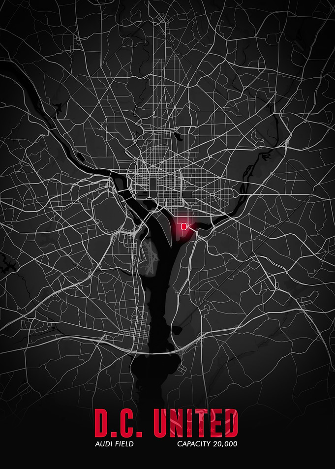 DC United Stadium Map