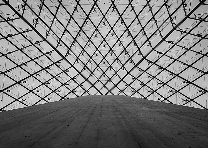 Glass Pyramid Interior
