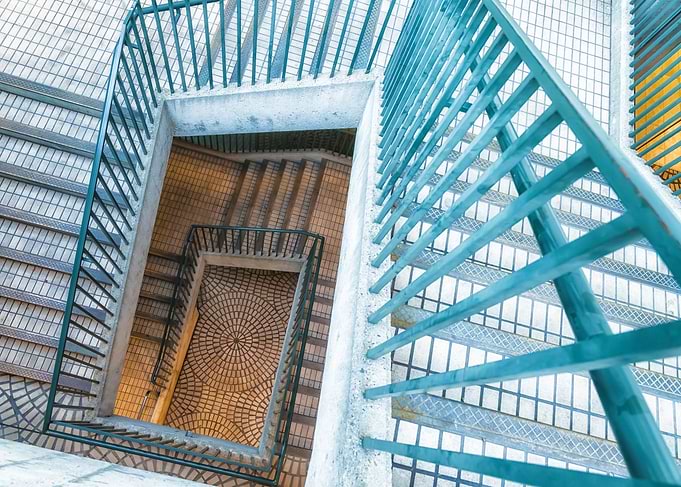 Spiral Staircase View