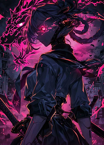 Cyberpunk Anime Girl