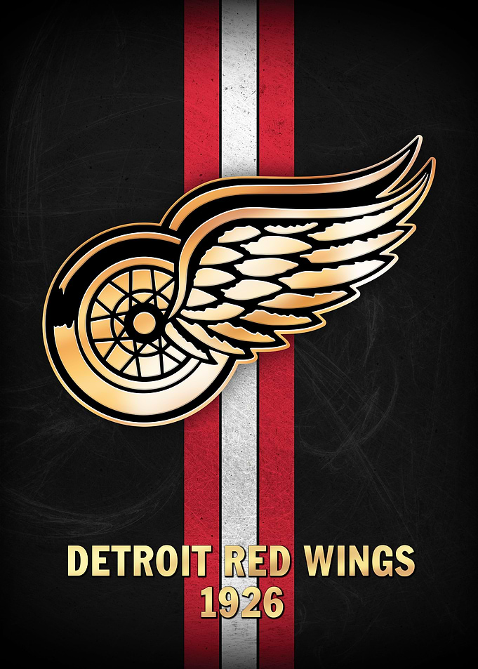 Detroit Red Wings Art