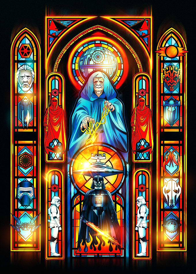 Sith Stained Glass
