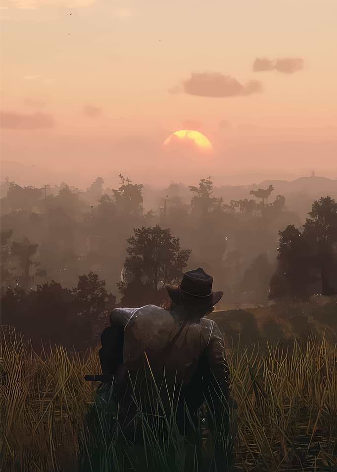 Sunset in the Wild West