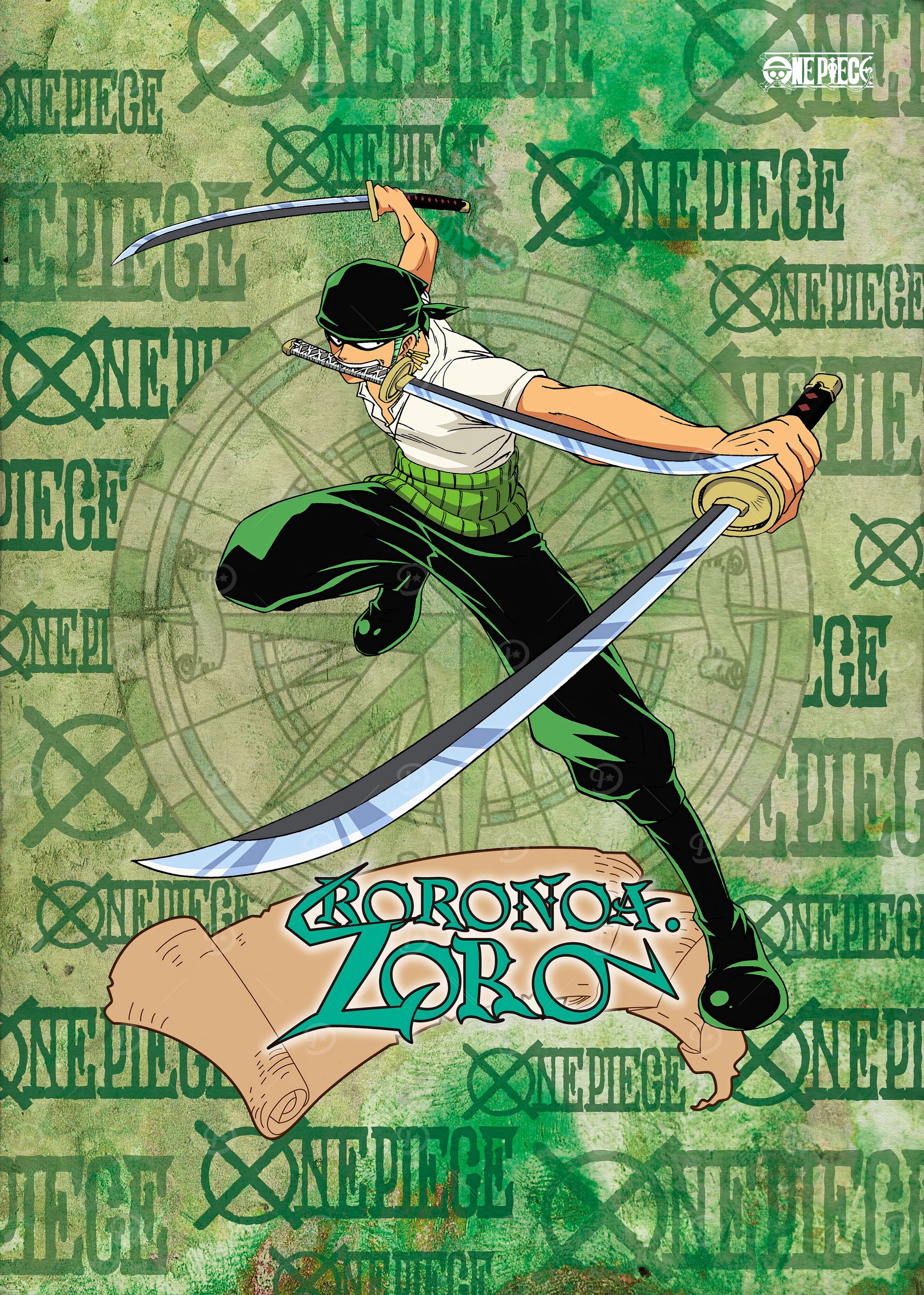 Zoro one piece Posters Online - Shop Unique Metal Prints, Pictures