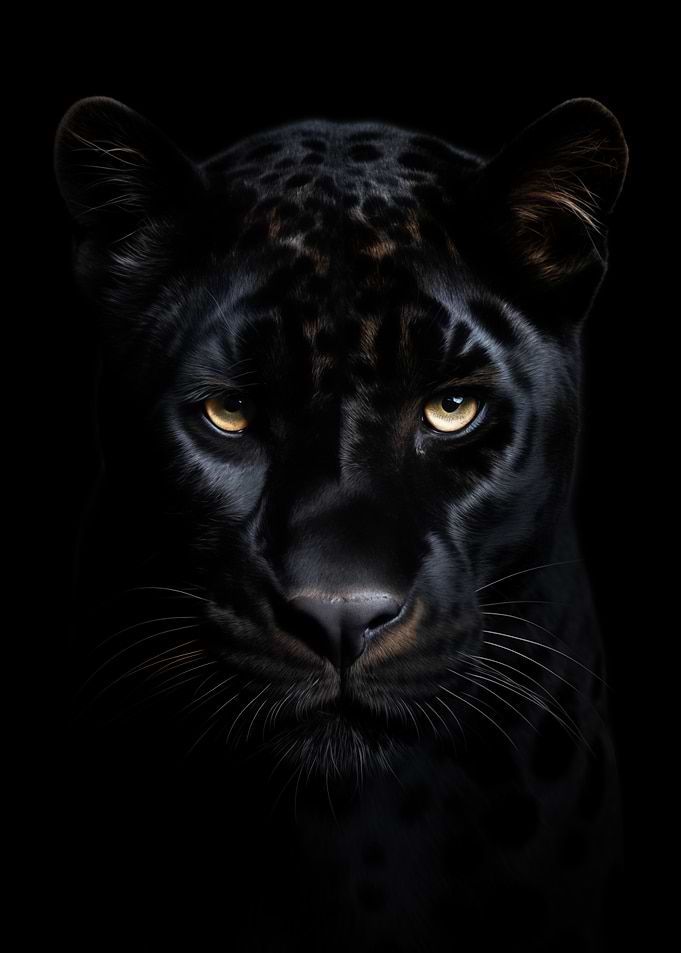 Black Panther Portrait