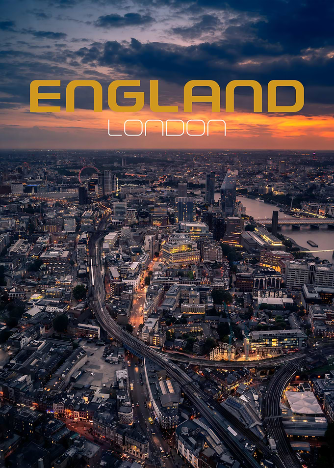 London Skyline at Dusk