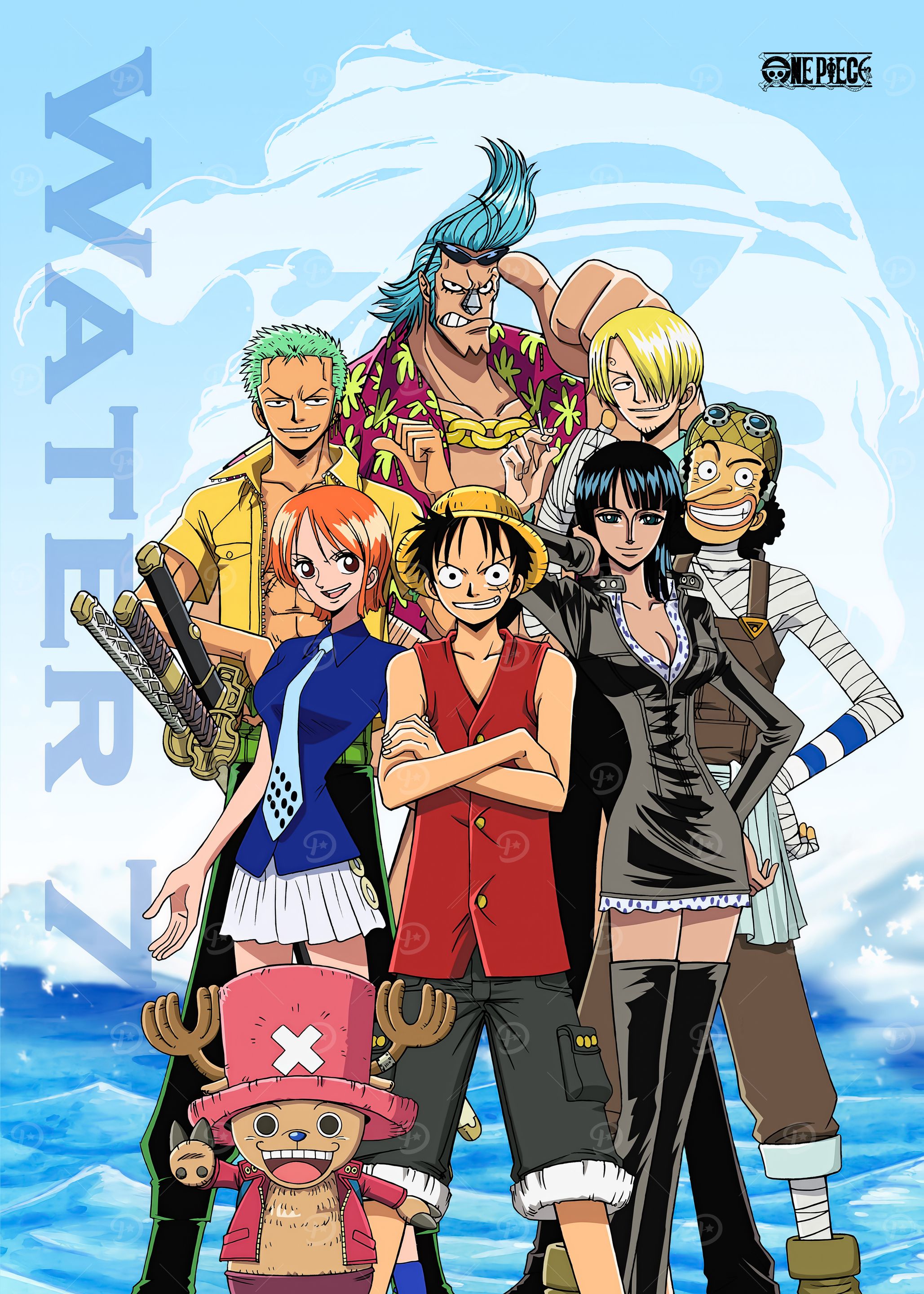 Water 7 Key Arts' Posters | One Piece | Displate