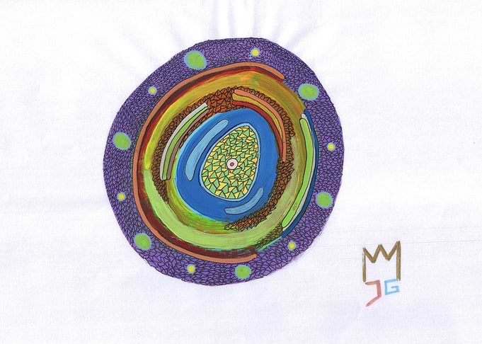 Abstract Spiral Artwork