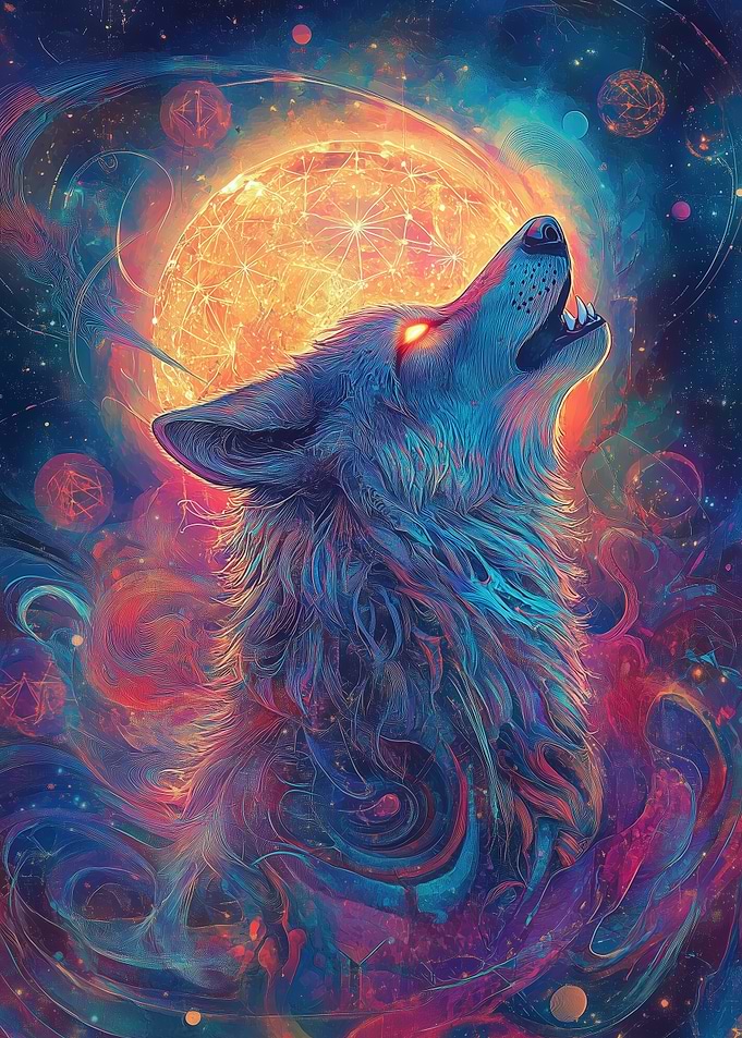 Wolf Howling at the Cosmic Moon